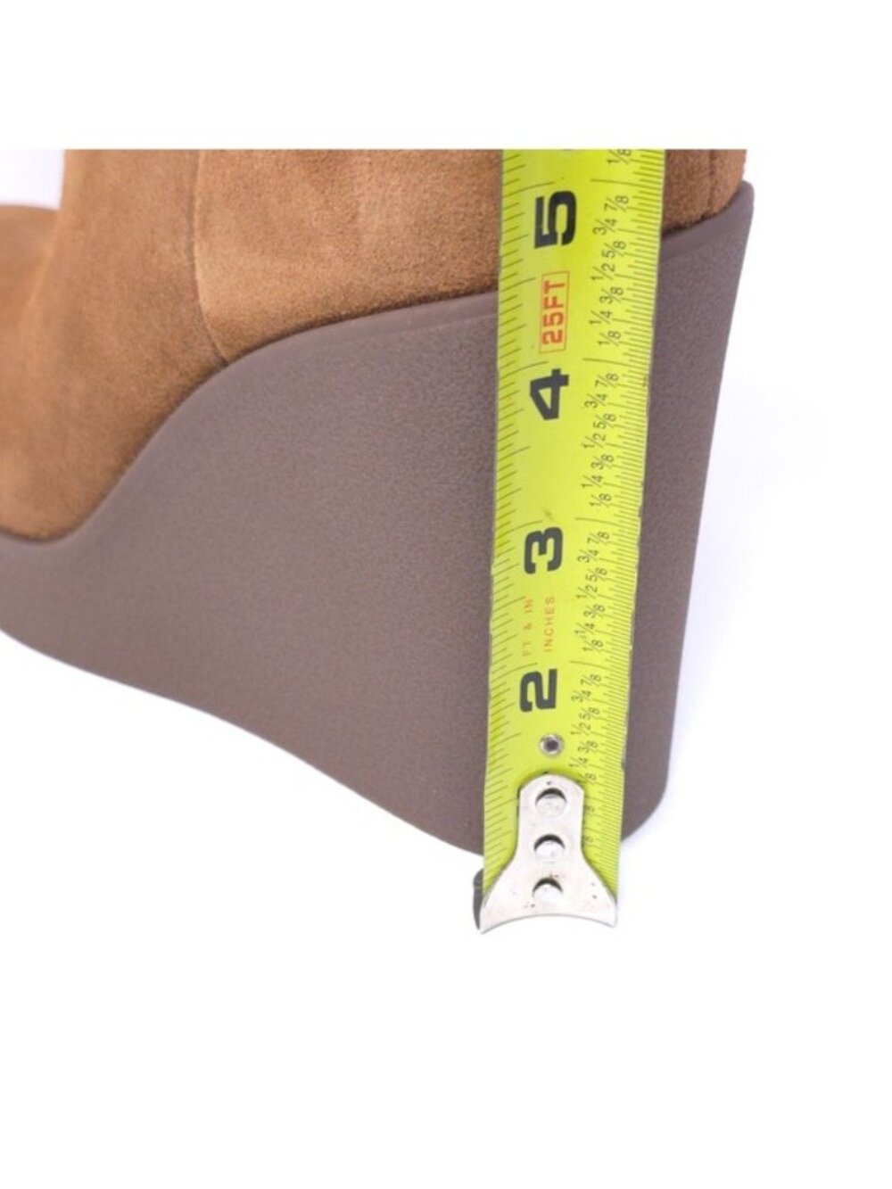 Jessica Simpson Mynette Slouch Wedge Bootie, Tuscan Tan, 8M - Picture 10 of 12